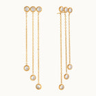 Durrah Chain Drop Earrings
