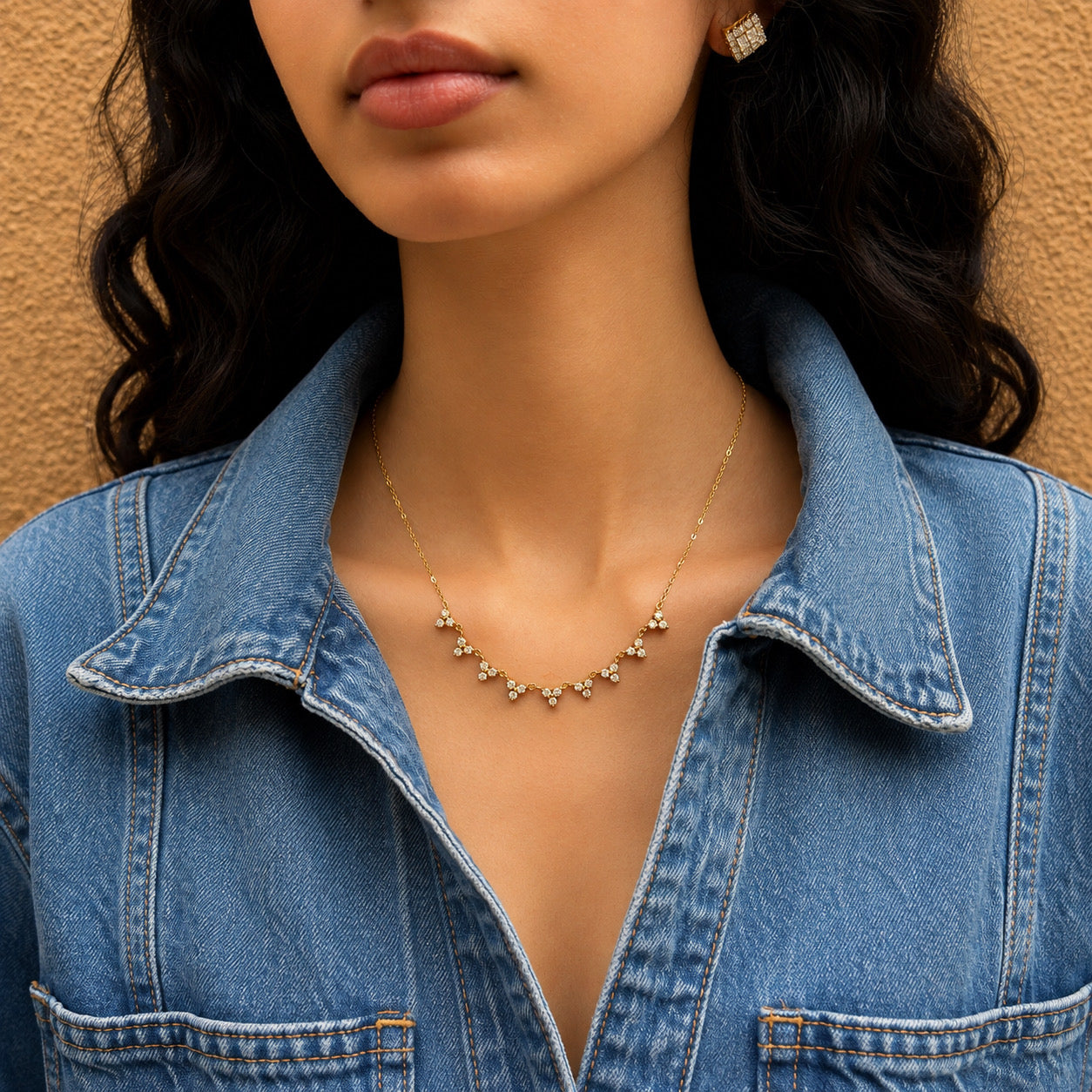 Nasereen Garland Necklace