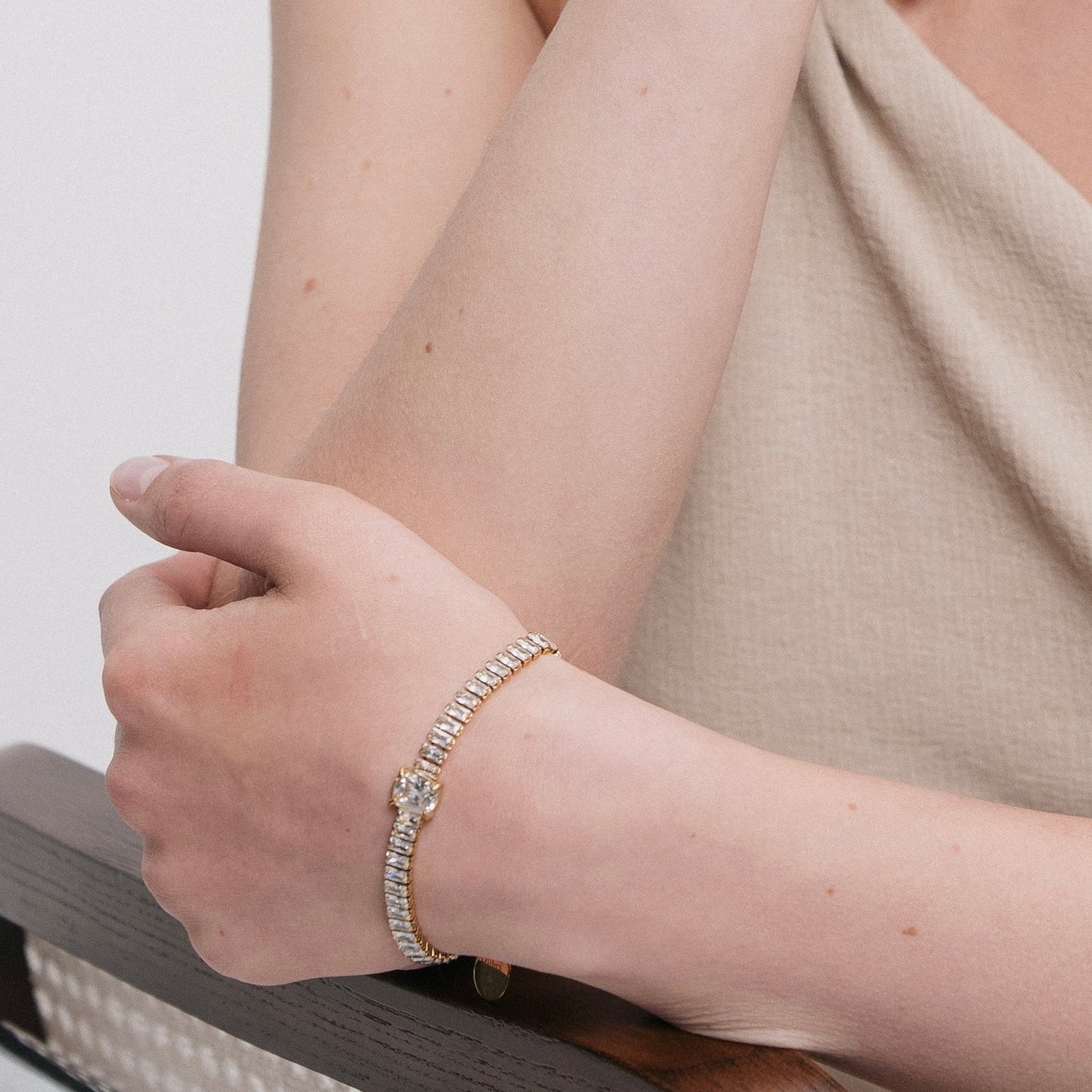 Amara Bracelet — Worn on Wrist | Pellington
