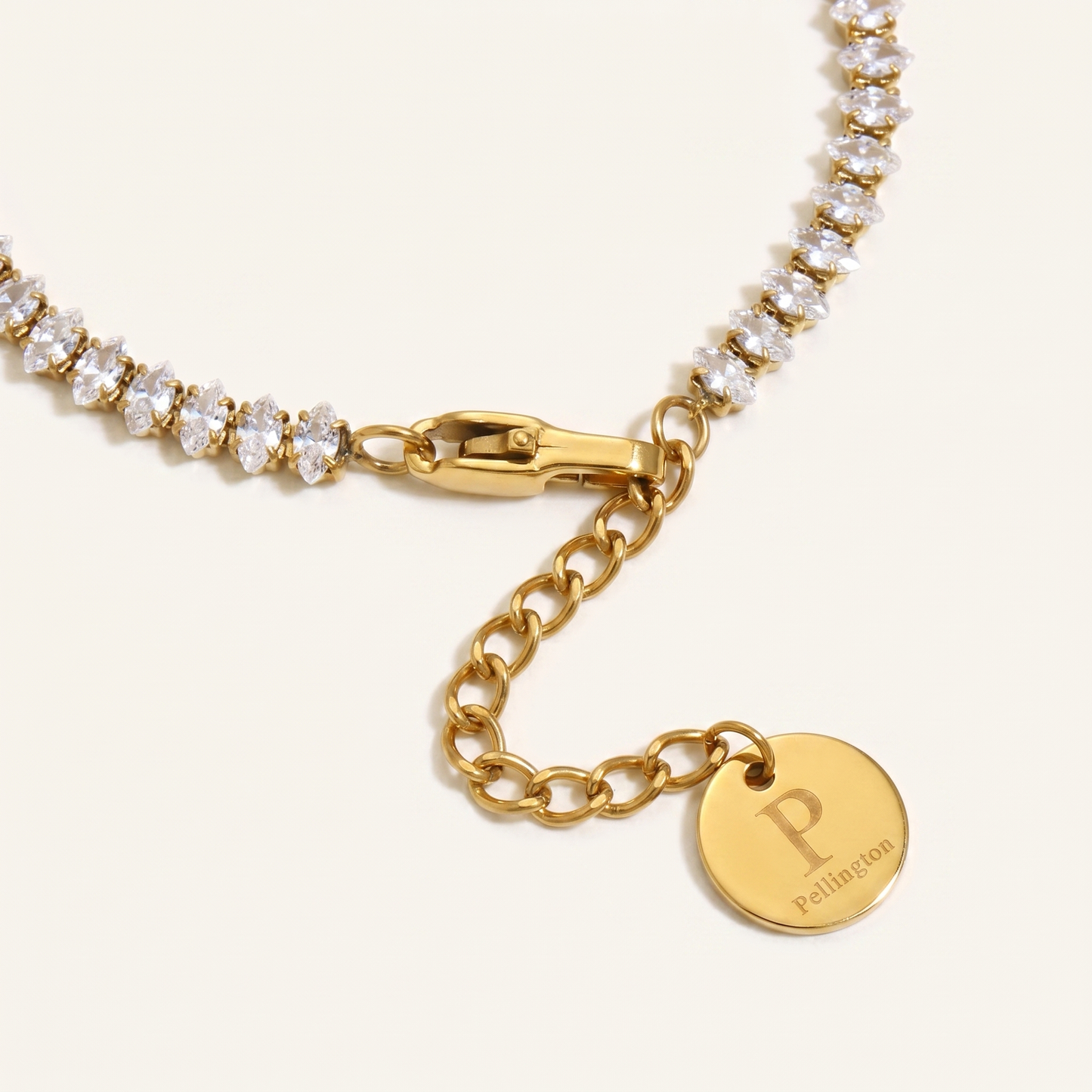 Leila Bracelet — Clasp, Extender and Pellington Disc | Pellington