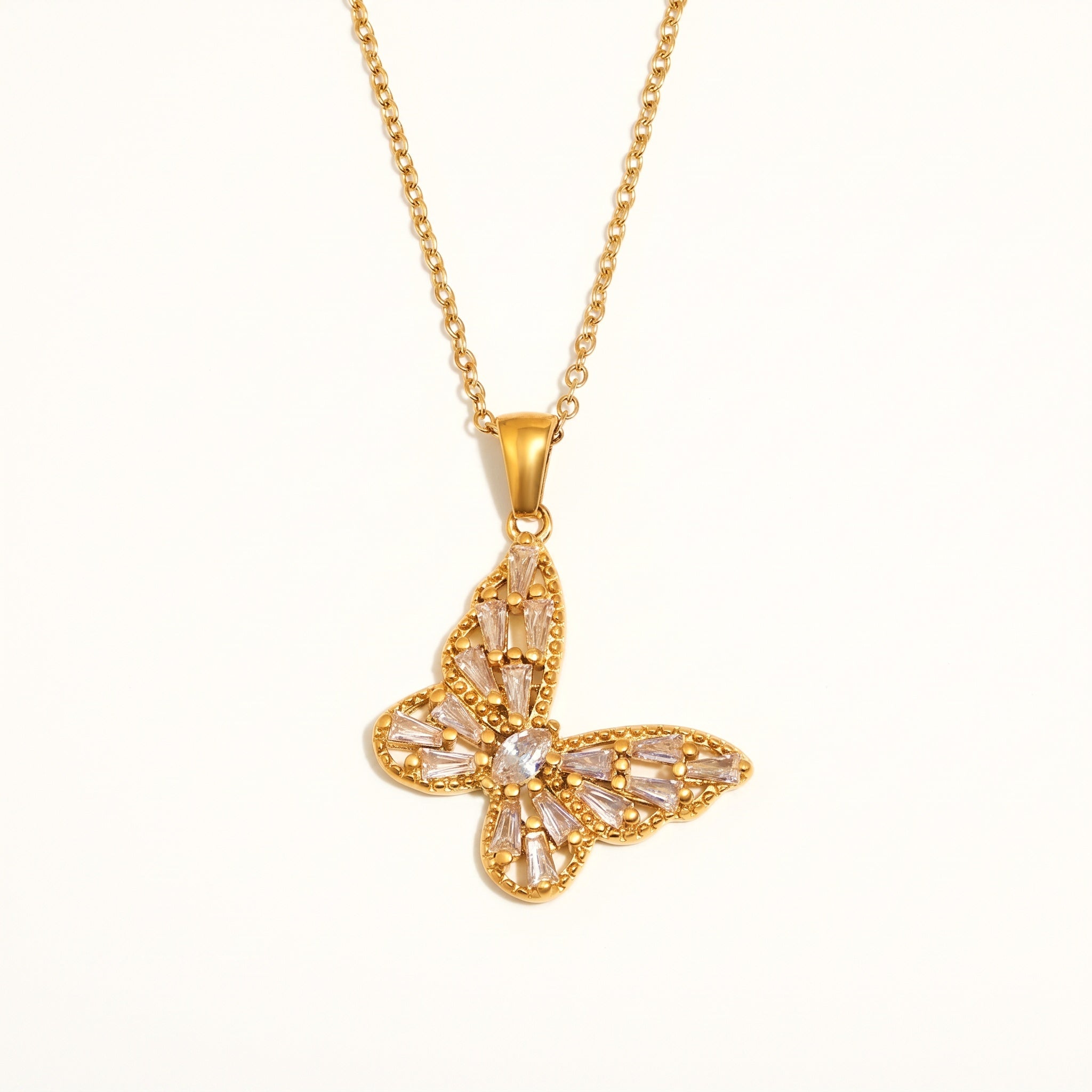 Farasha Necklace — 18k Gold Plated | Pellington