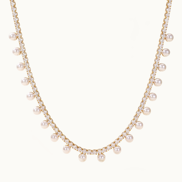 Dawlah Drop Tennis Necklace