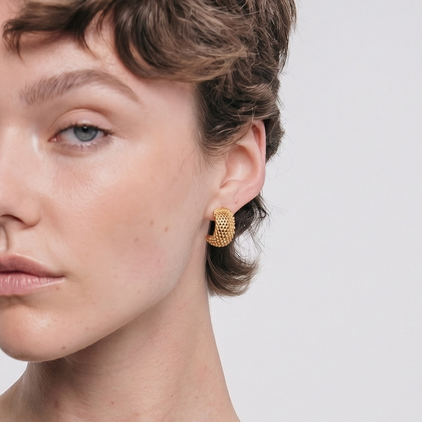 Dana Earrings — Styled on Model | Pellington