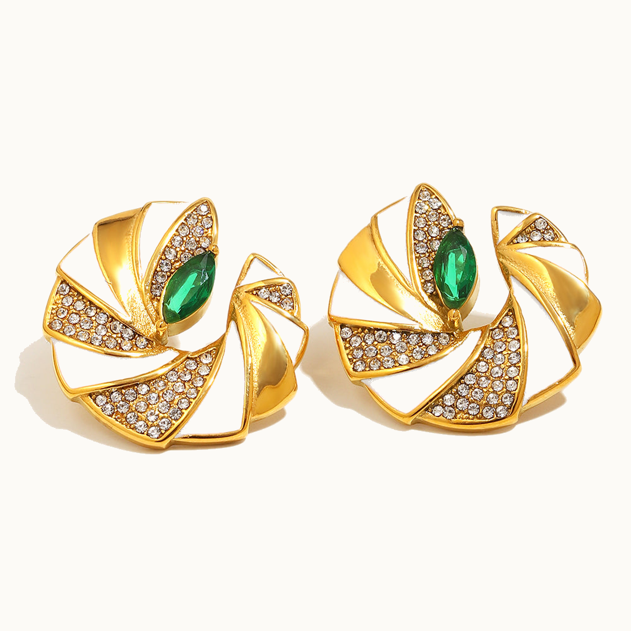 Khudra Earrings — 18k Gold Plated | Pellington