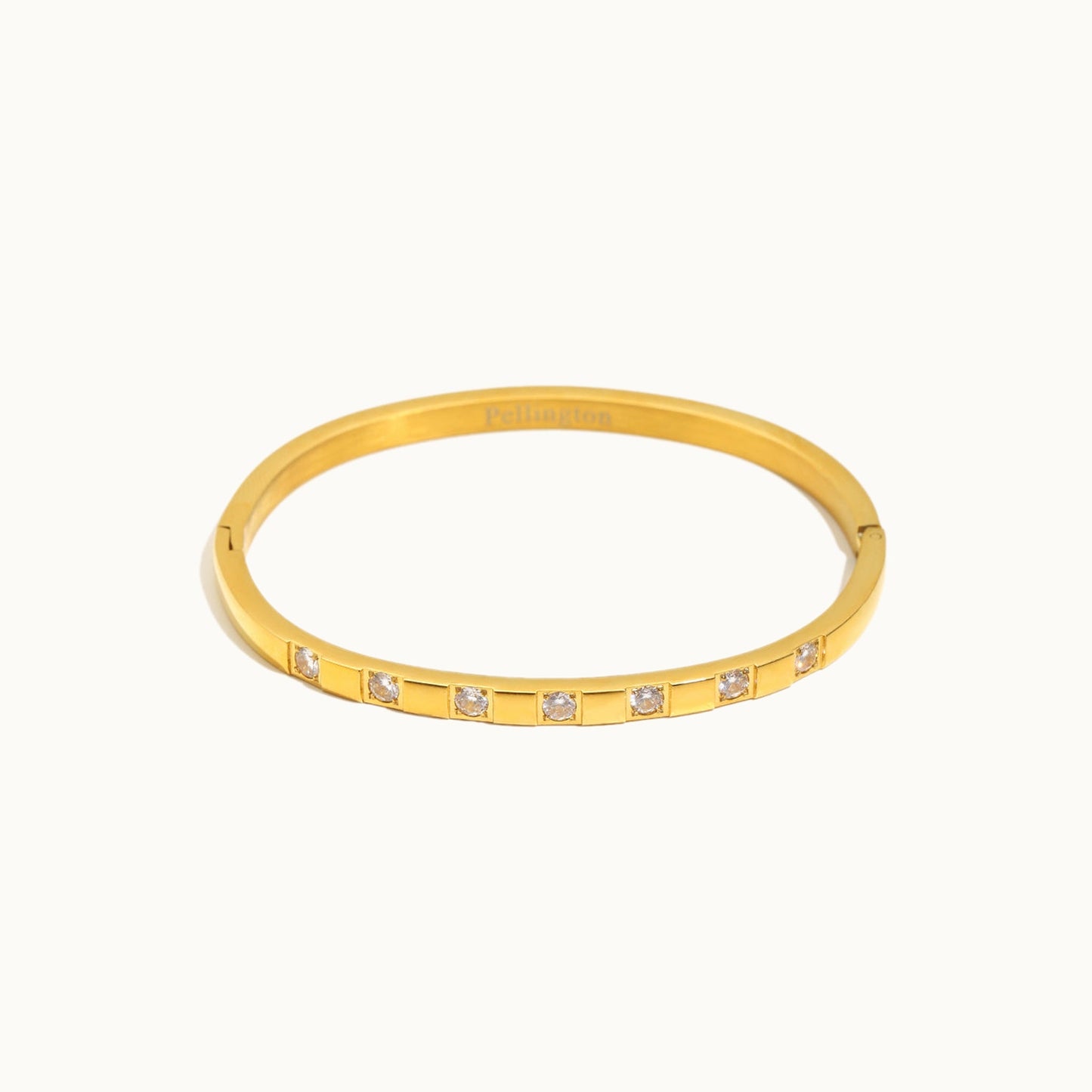 Nabad Bracelet — Zircon Bangle | Pellington