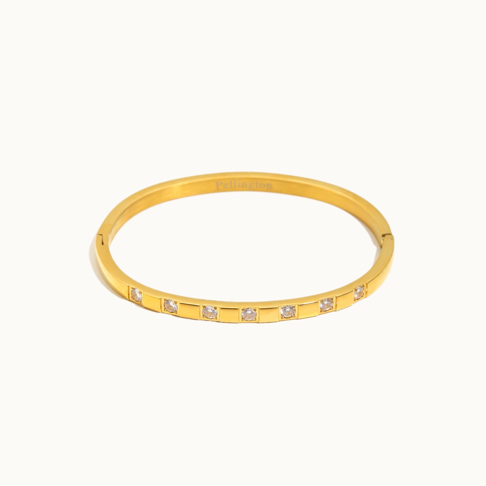 Nabad Bracelet — Zircon Bangle | Pellington