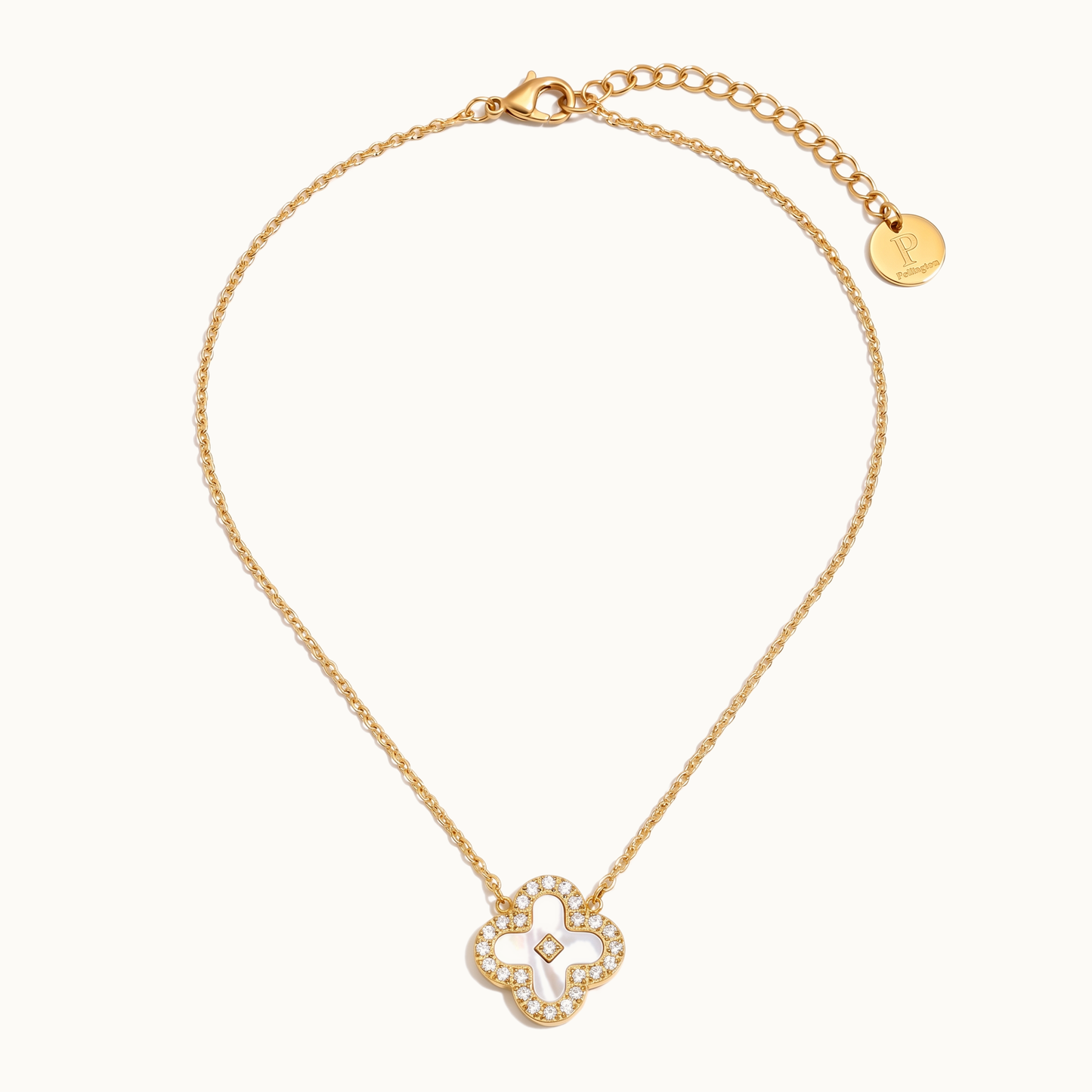 Opalia Clover Necklace — Full Necklace | Pellington