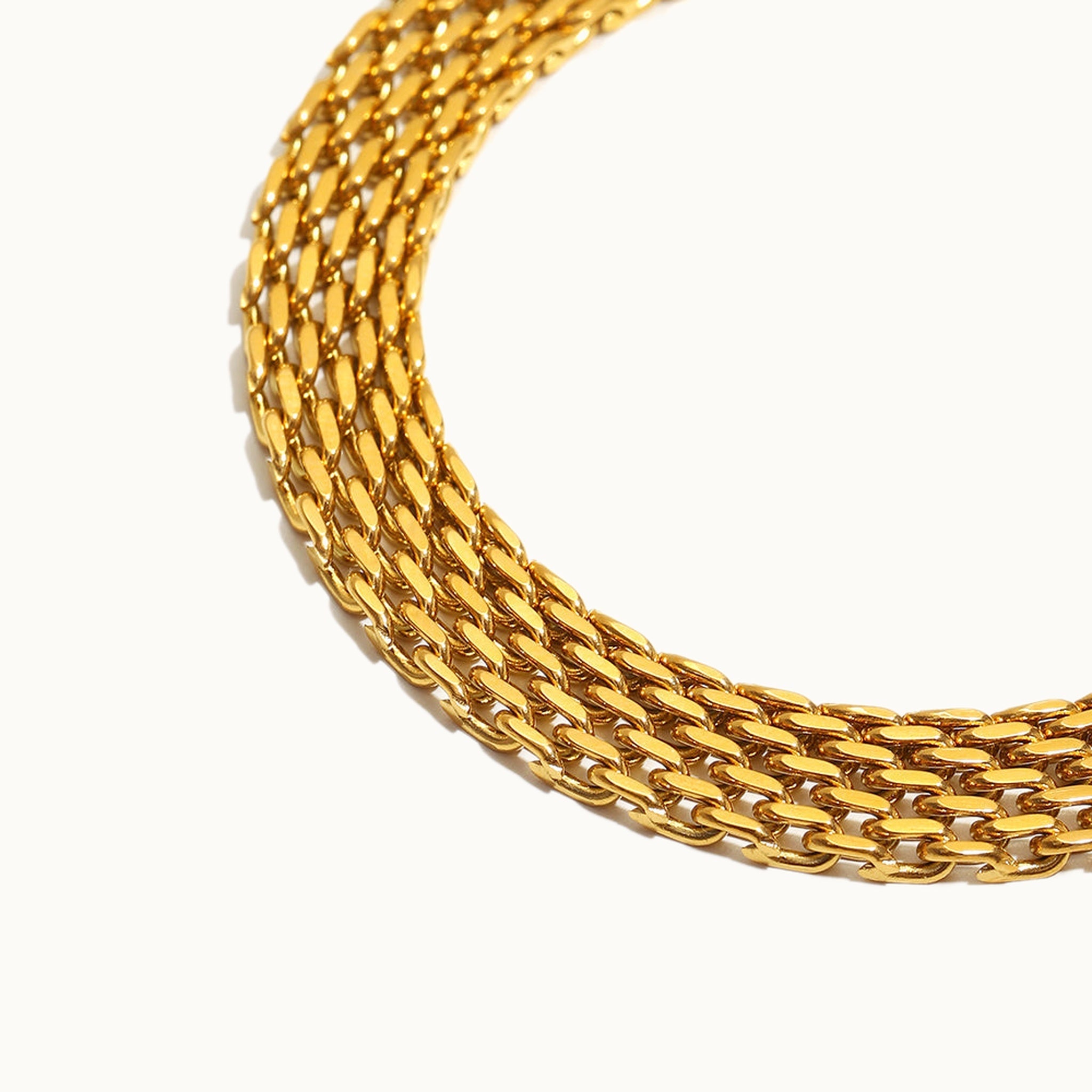 Ramlah Bracelet — Mesh Weave Detail | Pellington