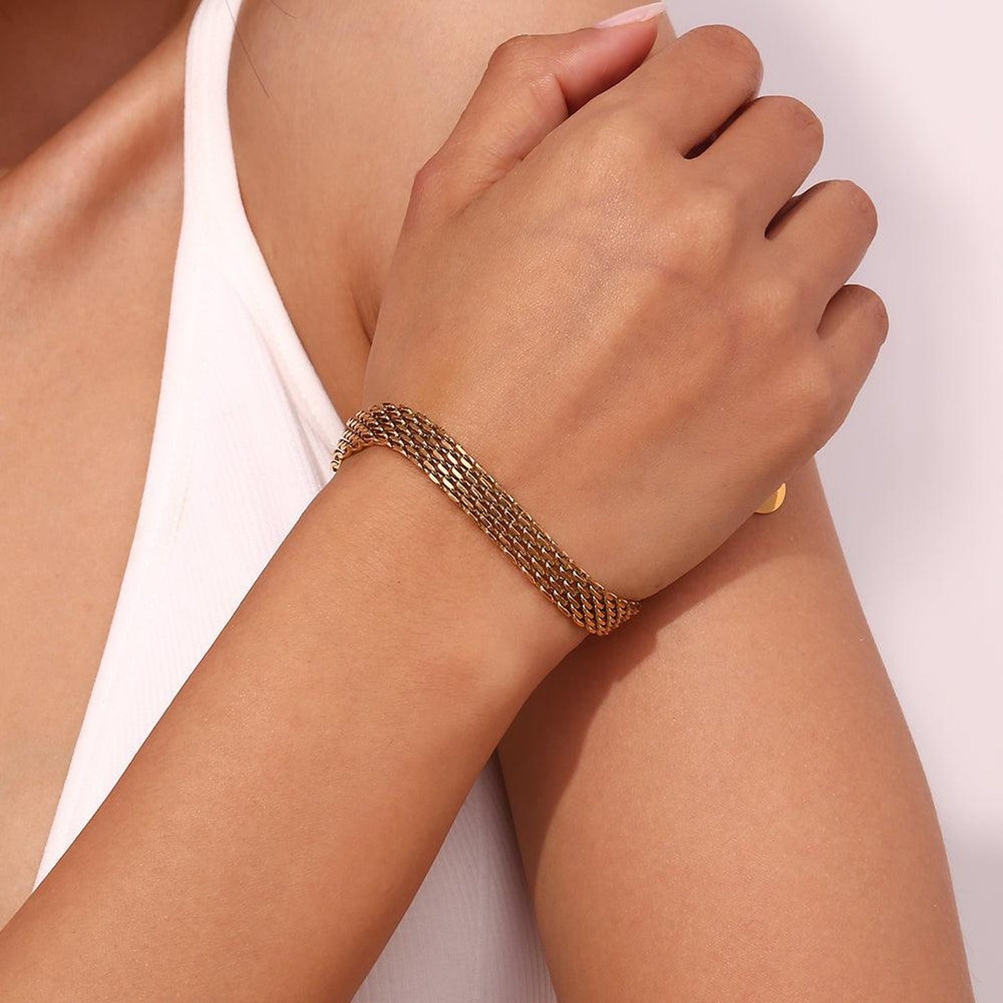 Ramlah Bracelet — Worn on Wrist | Pellington
